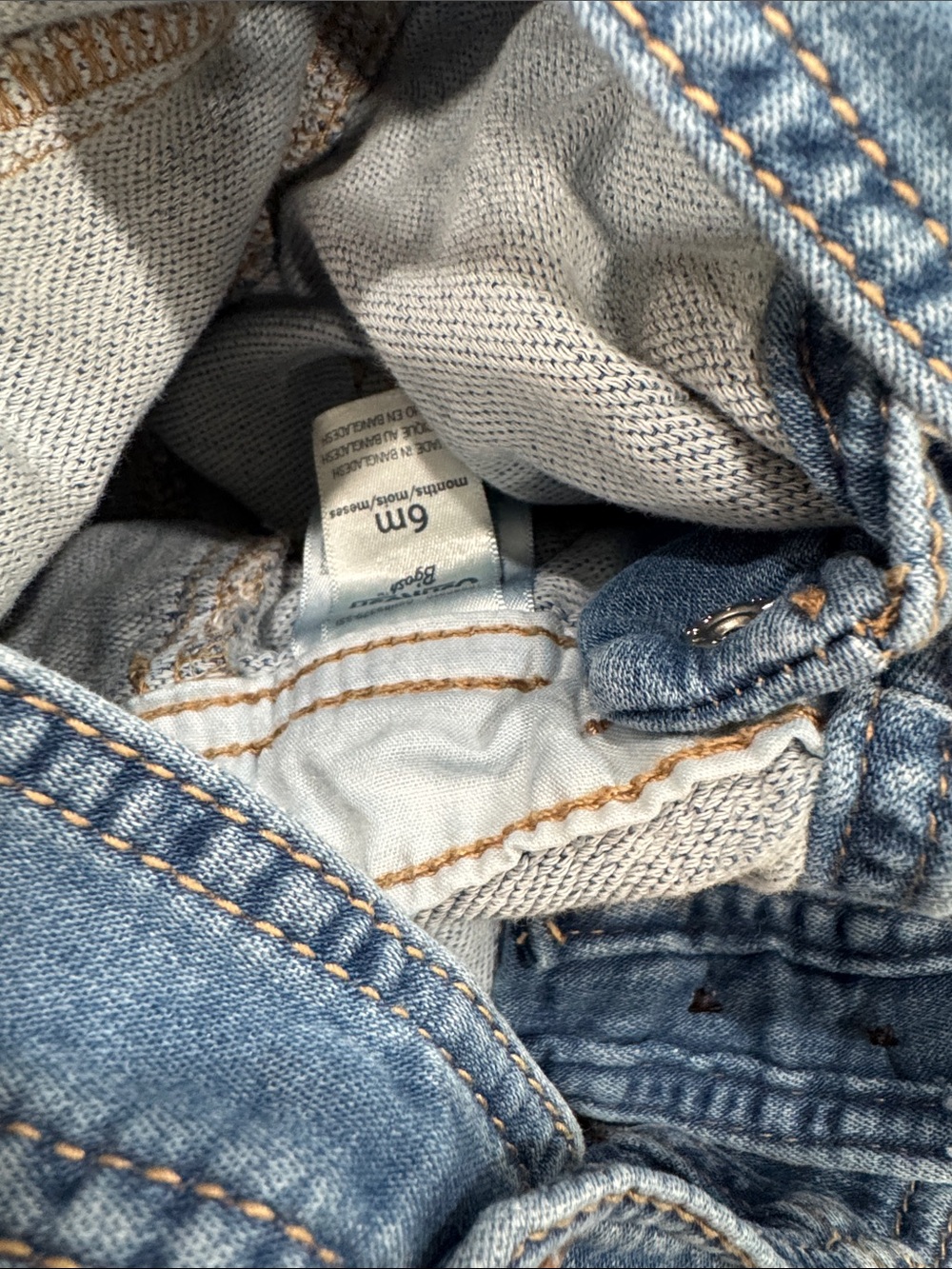 OshKosh B'gosh Denim Toddler Overalls Duo in Blue - Picture 2 of 4